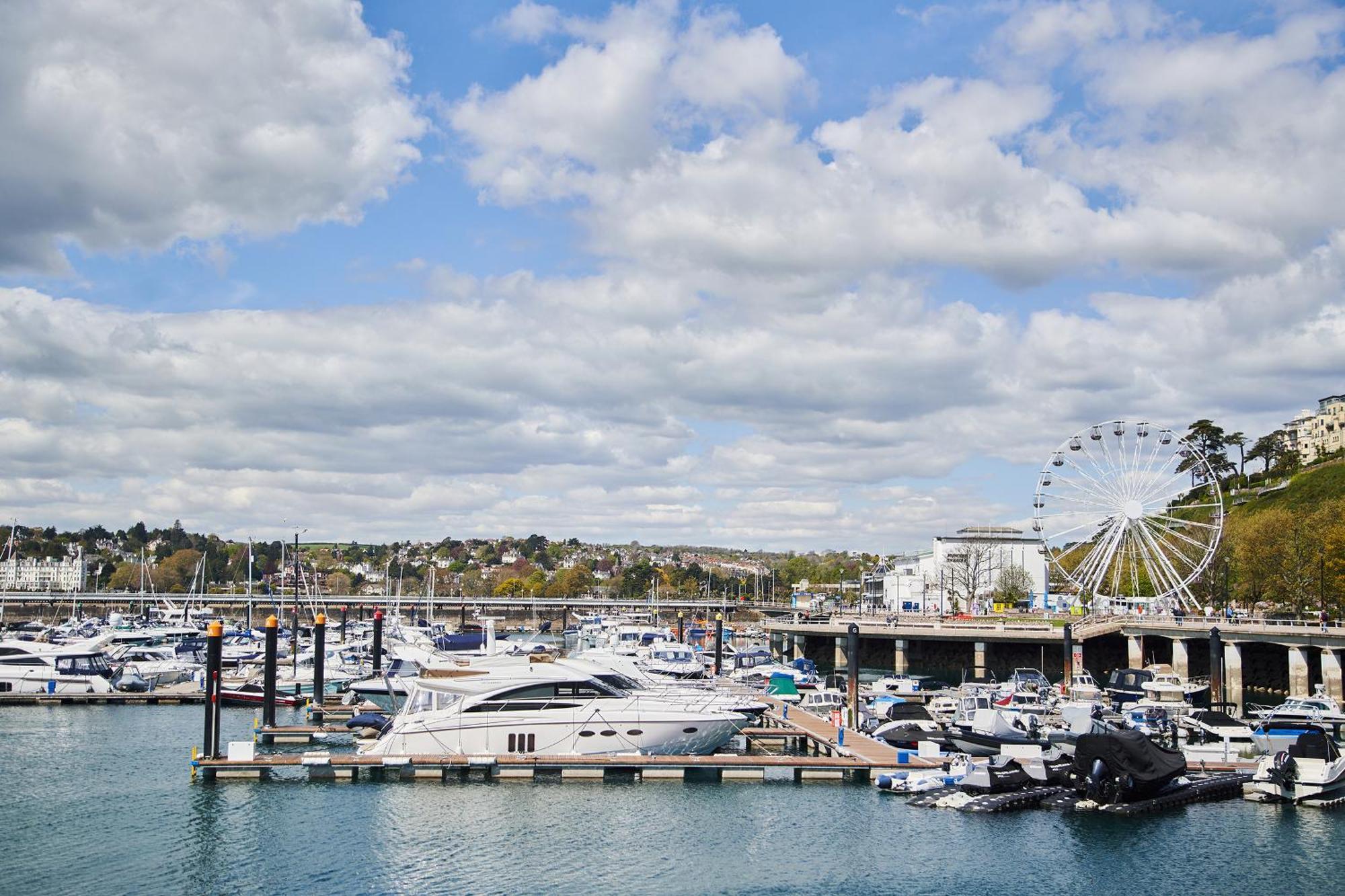Harbour Breeze - Contemporary Waterside Bolthole On Torquay'S Iconic Marina Apartment ภายนอก รูปภาพ