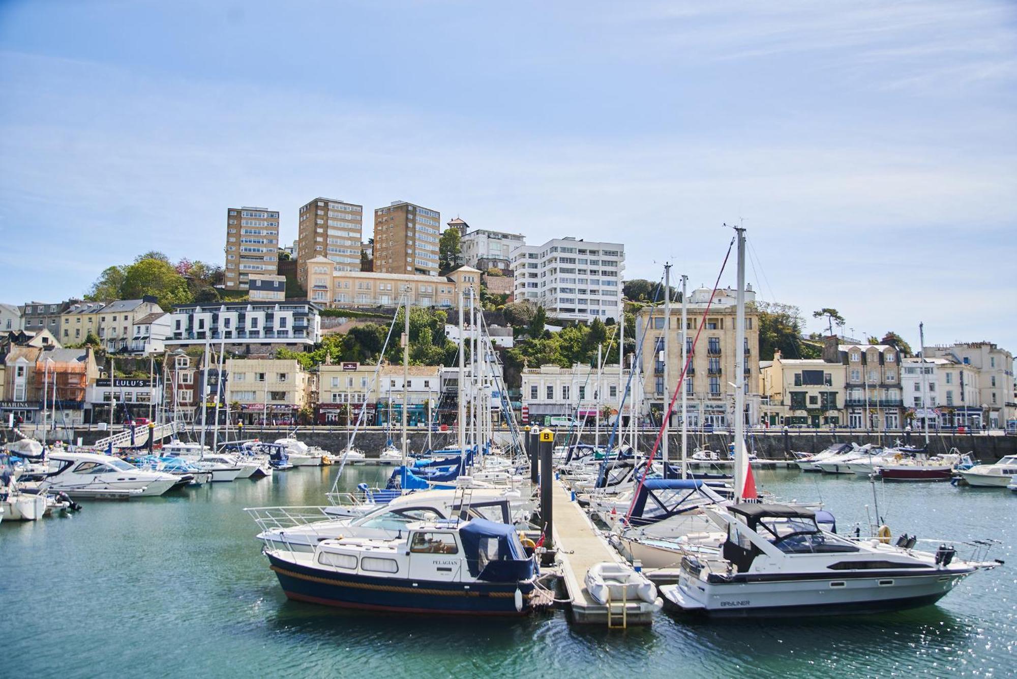 Harbour Breeze - Contemporary Waterside Bolthole On Torquay'S Iconic Marina Apartment ภายนอก รูปภาพ