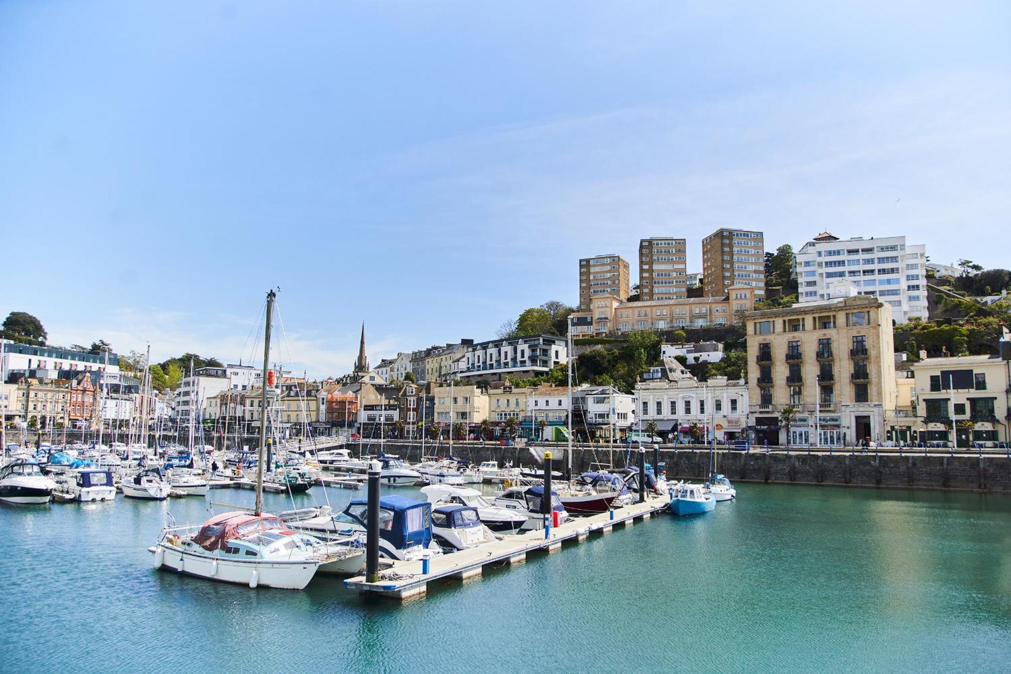 Harbour Breeze - Contemporary Waterside Bolthole On Torquay'S Iconic Marina Apartment ภายนอก รูปภาพ